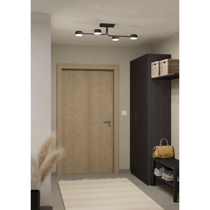 Eglo - Светодиодная припотолочная люстра с регулированием яркости 4xLED/6,8W/230V