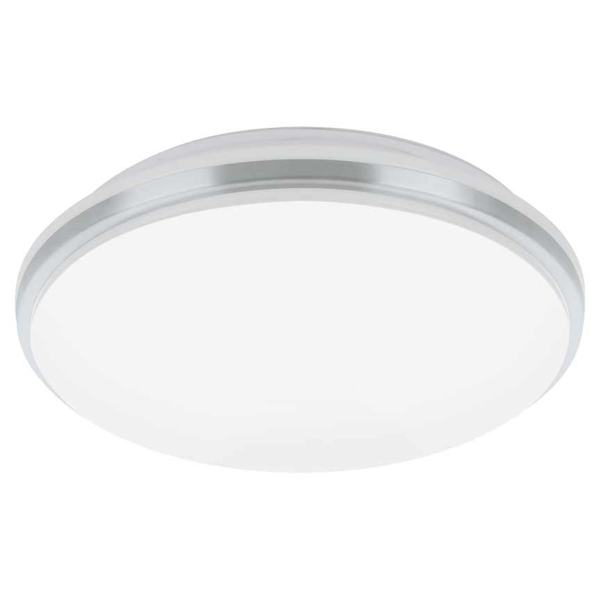 Eglo - Світлодіодний стельовий світильник для ванної кімнати LED/15,6W/230V IP44 глянцевий хром