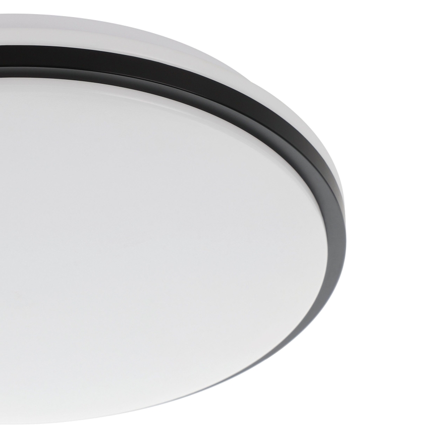 Eglo - Світлодіодний стельовий світильник для ванної кімнати LED/15,6W/230V IP44 глянцевий хром