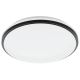 Eglo - Светодиодный потолочный светильник для ванной комнаты LED/15,6W/230V IP44 черный