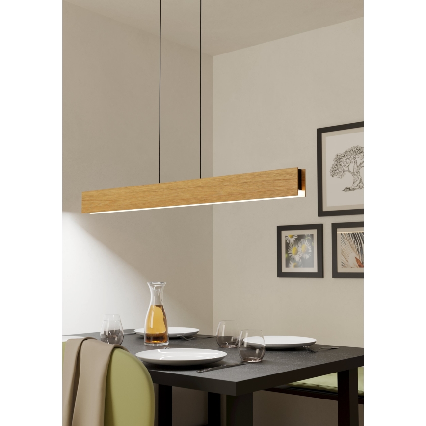 Eglo - LED RGBW Підвісна люстра з регулюванням яскравості LED/35W/230V 2700-6500K