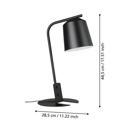 Eglo - Настольная лампа 1xE27/40W/230V