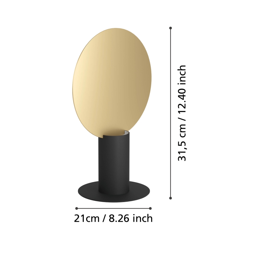 Eglo - Світлодіодна настільна лампа 1xGU10/4,5W/230V 3000K