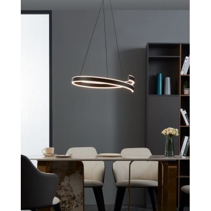 Eglo - Підвісна LED люстра з регулюванням яскравості LED/42,5W/230V 3000-6500K