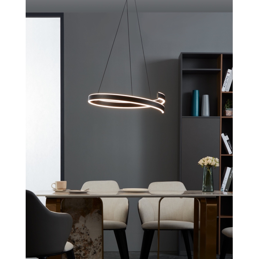 Eglo - Підвісна LED люстра з регулюванням яскравості LED/42,5W/230V 3000-6500K