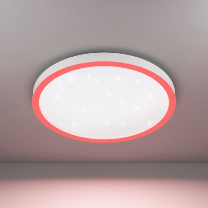 Eglo - Светодиодный потолочный RGBW-светильник с регулированием яркости LED/34,5W/230V 2700-6500K