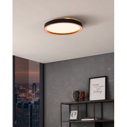 Eglo - Светодиодный потолочный RGBW-светильник с регулированием яркости LED/17,8W/230V 2700-6500K