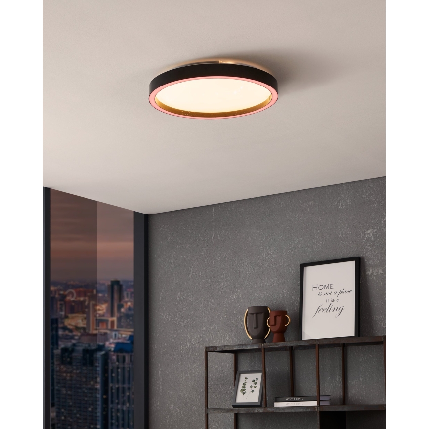 Eglo - Светодиодный потолочный RGBW-светильник с регулированием яркости LED/17,8W/230V 2700-6500K