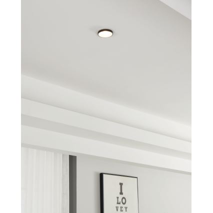 Eglo - Встроенный светильник 1xGU10/35W/230V белый