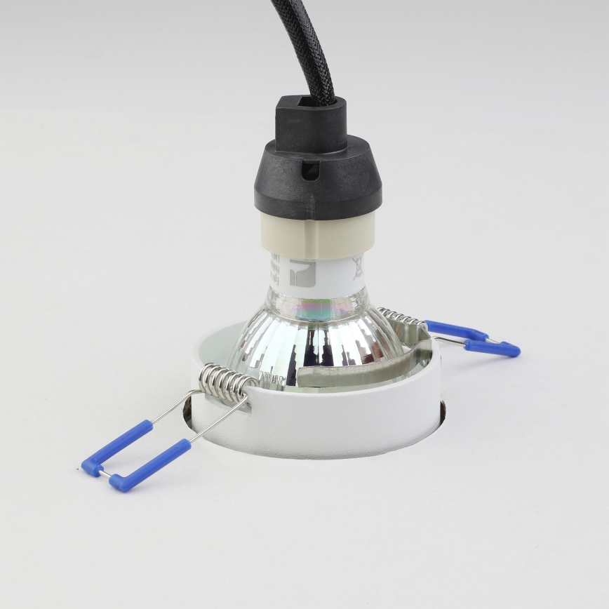 Eglo - Встроенный светильник 1xGU10/35W/230V белый