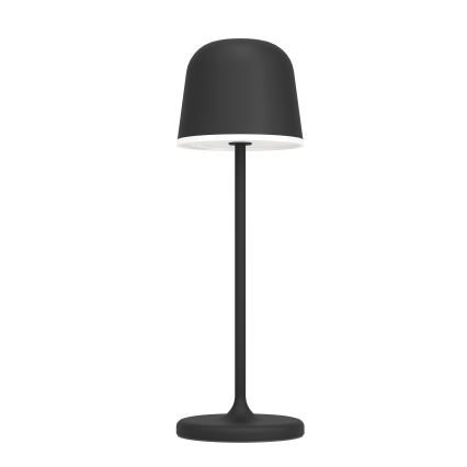 Eglo - Вулична LED акумуляторна лампа з регулюванням яскравості LED/2,2W/5V 1800 mAh чорний IP54