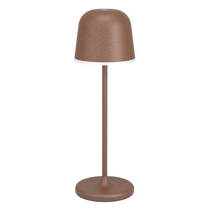 Eglo - Вулична LED акумуляторна лампа з регулюванням яскравості LED/2,2W/5V 1800mAh коричневий IP54