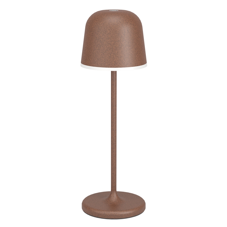 Eglo - Вулична LED акумуляторна лампа з регулюванням яскравості LED/2,2W/5V 1800mAh коричневий IP54