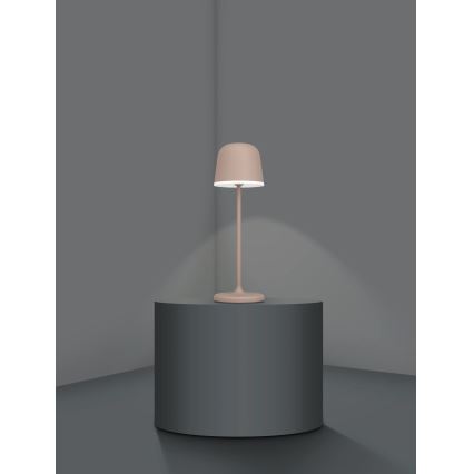 Eglo - Вулична LED акумуляторна лампа з регулюванням яскравості LED/2,2W/5V 1800mAh коричневий IP54