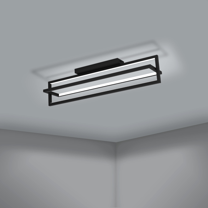 Eglo - Светодиодный потолочный светильник с регулированием яркости LED/34W/230V + дистанционное управление