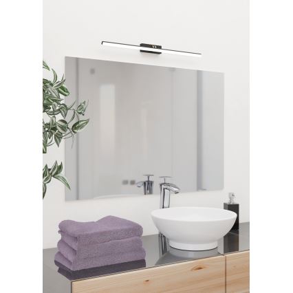 Eglo - Светодиодная подсветка для зеркала в ванной комнате LED/5W/230V IP44 черная
