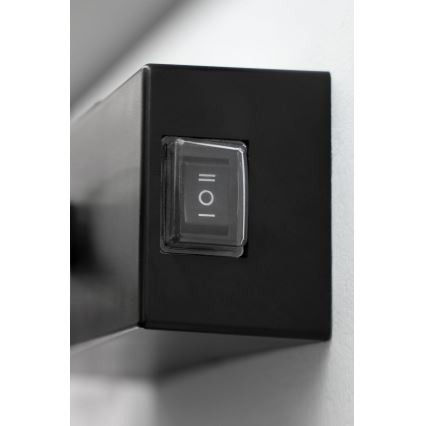 Eglo - Светодиодная подсветка для зеркала в ванной комнате LED/5W/230V IP44 черная