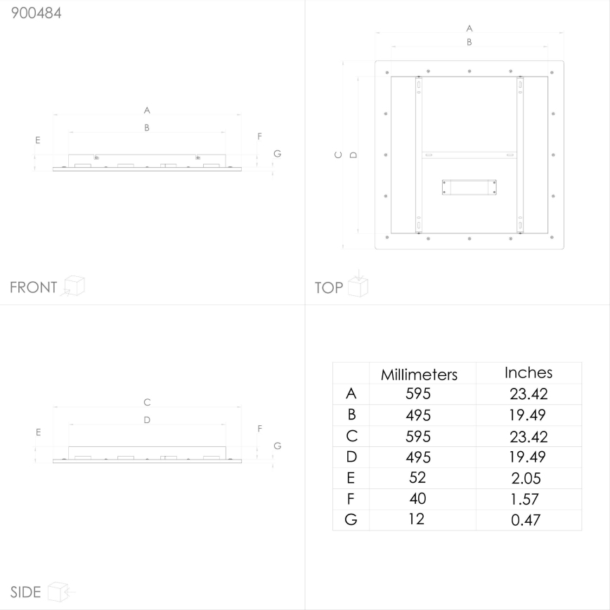 Eglo - Стельовий LED RGBW світильник з регулюванням яскравості LED/35,5W/230V