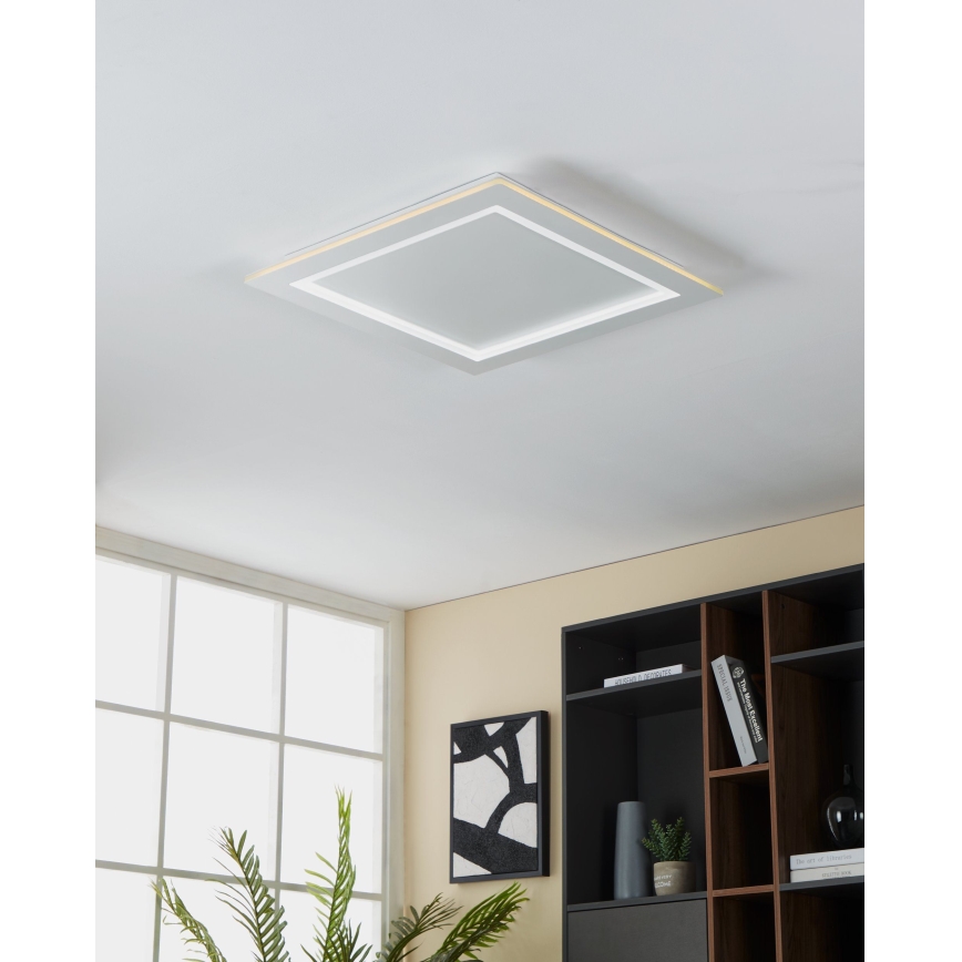 Eglo - Светодиодный потолочный RGBW-светильник с регулированием яркости LED/35,5W/230V