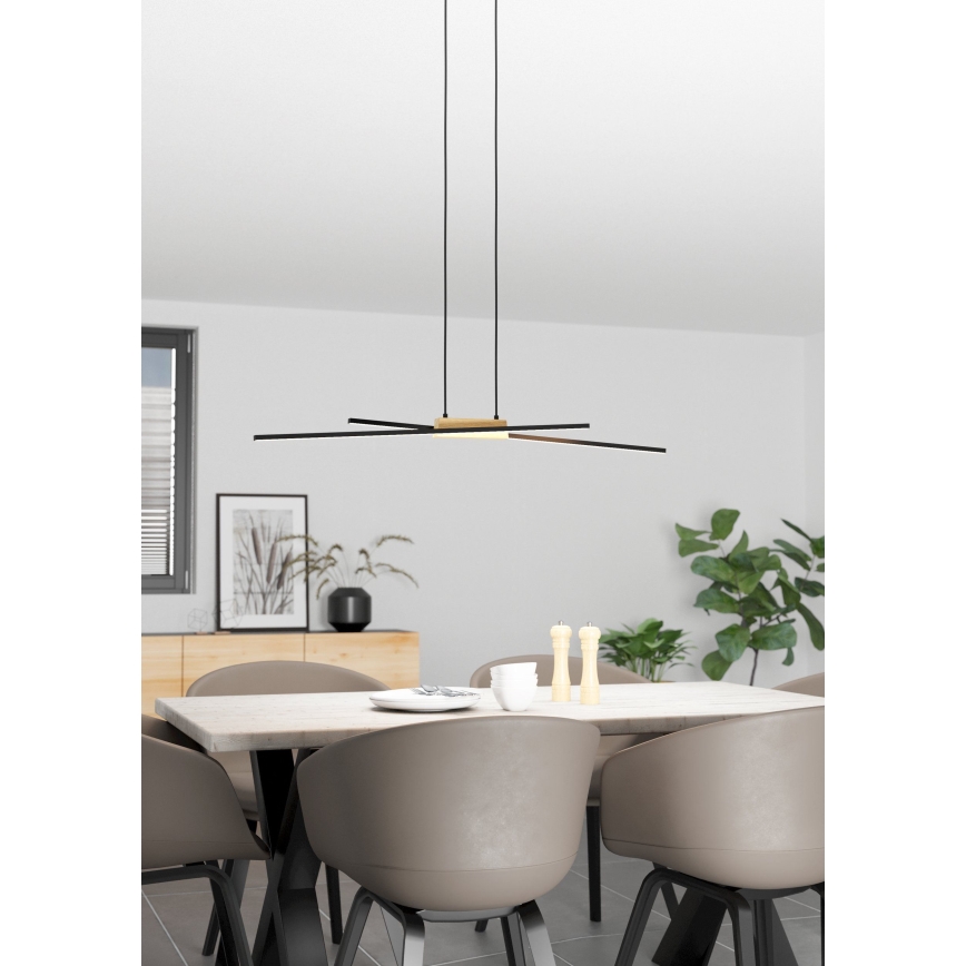 Eglo - Підвісна LED люстра з регулюванням яскравості 2xLED/13W/230V
