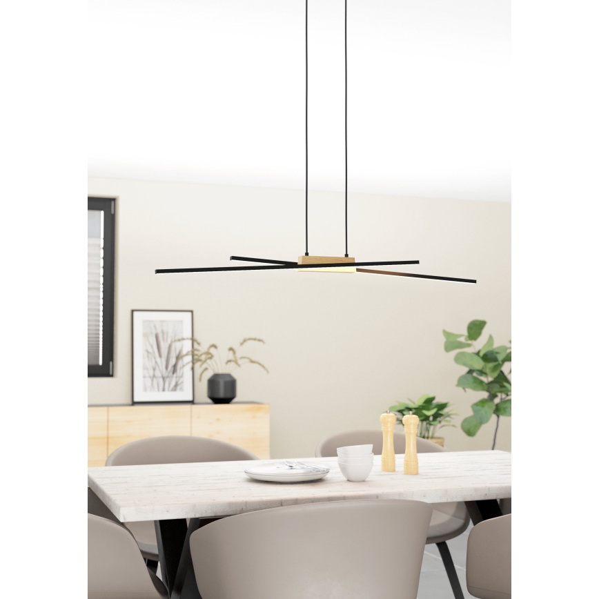 Eglo - Підвісна LED люстра з регулюванням яскравості 2xLED/13W/230V