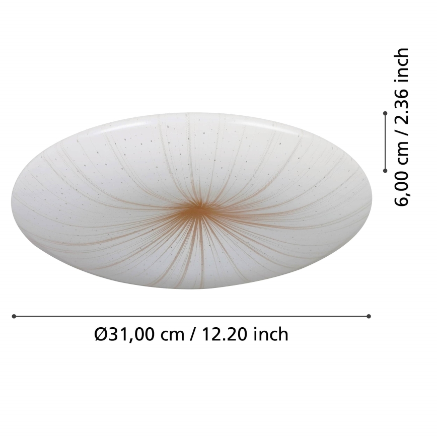 Eglo - Стельовий LED світильник LED/10W/230V