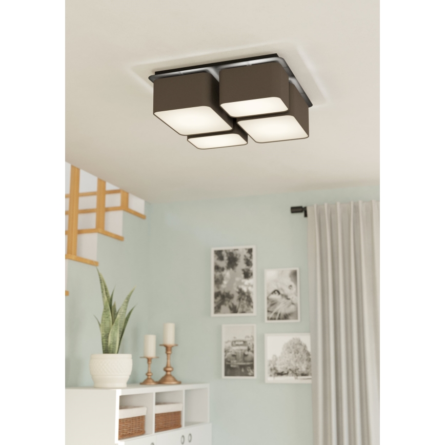 Eglo - Стельове світильник 4xE27/28W/230V