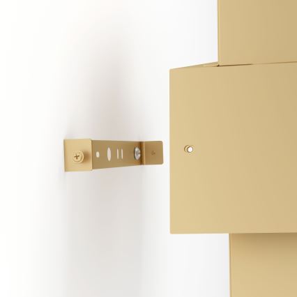 Eglo - Настінний світильник 1xE27/40W/230V золотистий