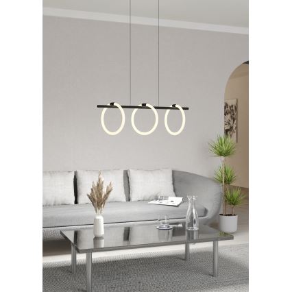 Eglo - Підвісна LED люстра 3xLED/9W/230V