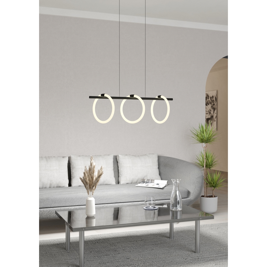 Eglo - Підвісна LED люстра 3xLED/9W/230V