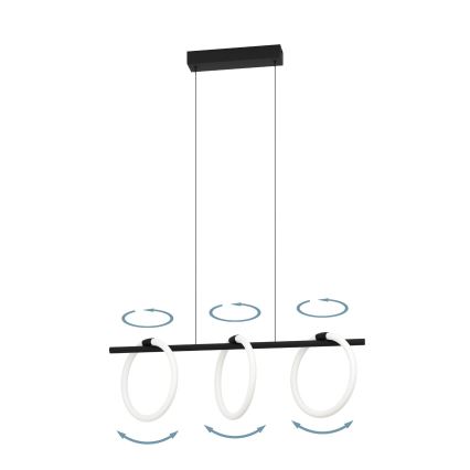 Eglo - Підвісна LED люстра 3xLED/9W/230V