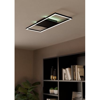 Eglo - Светодиодный потолочный RGBW-светильник с регулированием яркости LED/21W/230V