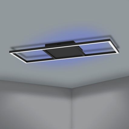 Eglo - Светодиодный потолочный RGBW-светильник с регулированием яркости LED/21W/230V
