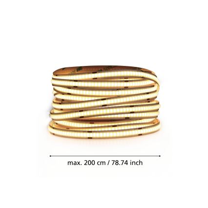 Eglo - Світлодіодна стрічка 2м LED/16W/24/230V 3000K