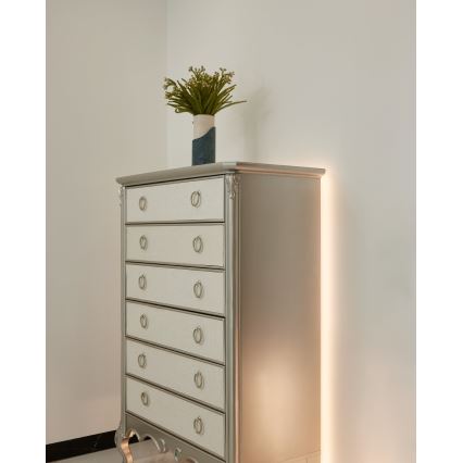 Eglo - Светодиодная лента с регулированием яркости 8 м COB STRIPE LED/52,8W/24/230V 2700-6500K + дистанционное управление