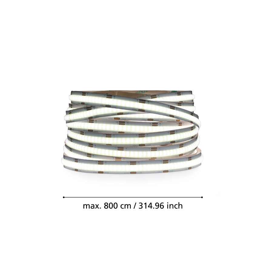 Eglo - Светодиодная лента с регулированием яркости 8 м COB STRIPE LED/52,8W/24/230V 2700-6500K + дистанционное управление