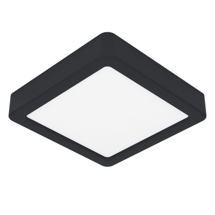 Eglo - Светодиодный потолочный светильник с регулированием яркости LED/11W/230V черный