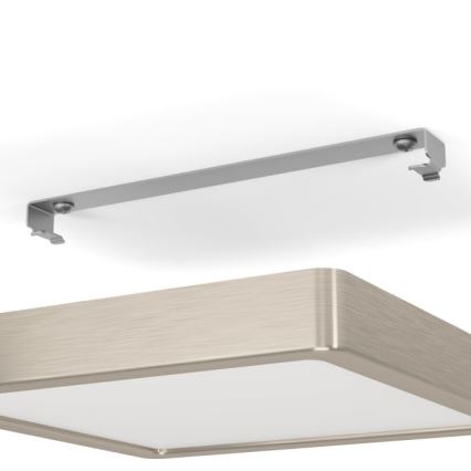 Eglo - Світильник стельовий світлодіодний димований LED/17W/230V матовий хром