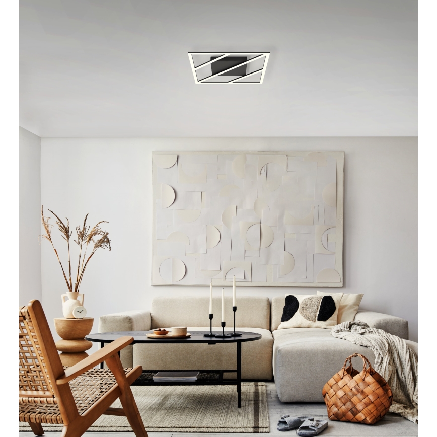 Eglo - Светодиодный потолочный светильник с регулированием яркости LED/21W/230V + дистанционное управление