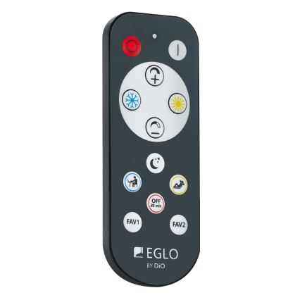 Eglo - Стельовий LED світильник з регулюванням яскравості LED/25,6W/230V + дистанційне керування