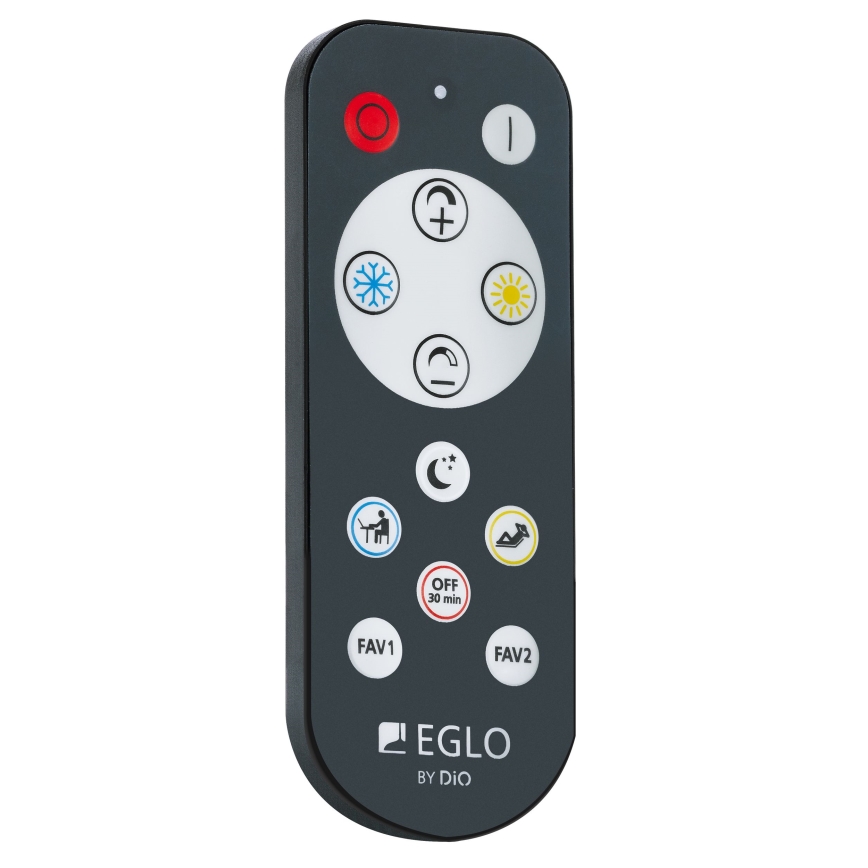 Eglo - Стельовий LED світильник з регулюванням яскравості LED/21,5W/230V + дистанційне керування