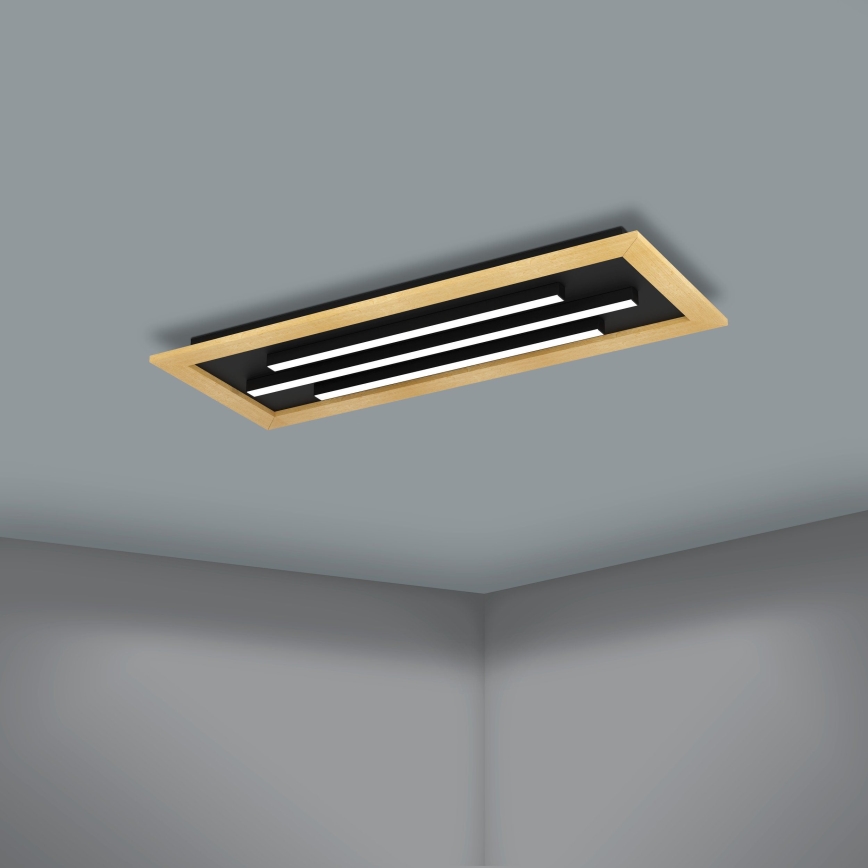 Eglo - Светодиодный потолочный светильник с регулированием яркости LED/32,1W/230V + дистанционное управление
