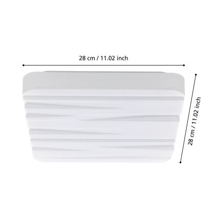 Eglo - Светодиодный потолочный светильник LED/10W/230V