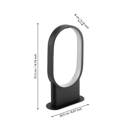 Eglo - Светодиодная настольная лампа LED/10,8W/230V