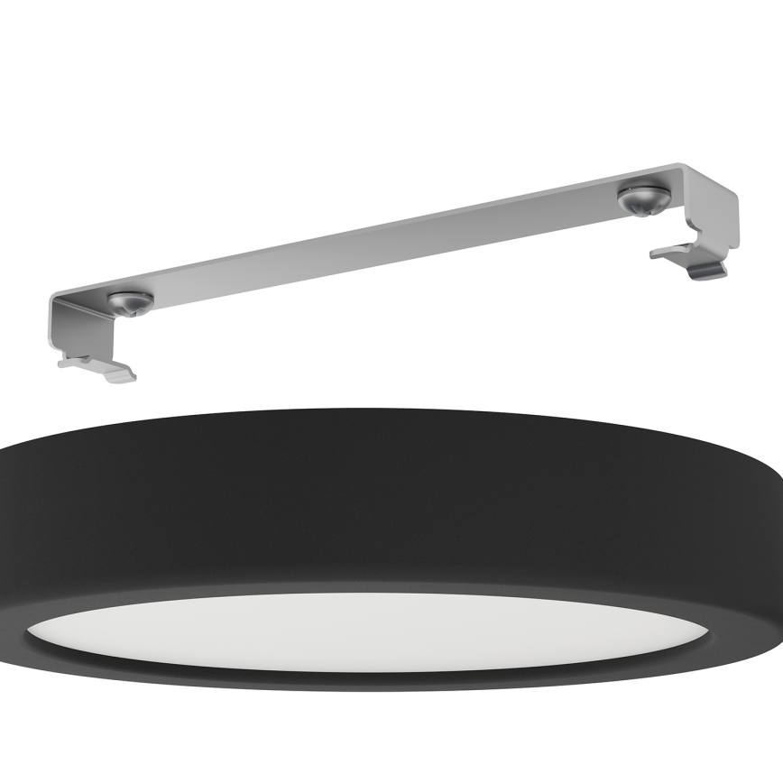 Eglo - Потолочный светильник для ванной LED, 11 Вт/230 В, IP44, черный, Ø 16 см