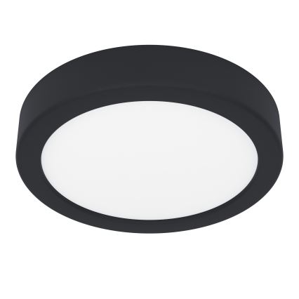 Eglo - Світлодіодний стельовий світильник для ванної кімнати LED/11W/230V IP44 чорний