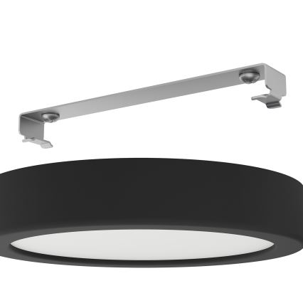 Eglo - Світлодіодний стельовий світильник для ванної кімнати LED/11W/230V IP44 чорний