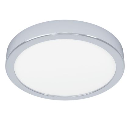 Eglo - потолочный светильник для ванной комнаты с LED, 17 Вт/230 В, IP44, глянцевый хром, диаметр 21 см