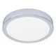 Eglo - Светодиодный потолочный светильник для ванной комнаты LED/17W/230V IP44 хром