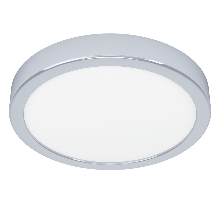 Eglo - Світлодіодний стельовий світильник для ванної кімнати LED/17W/230V IP44 глянцевий хром